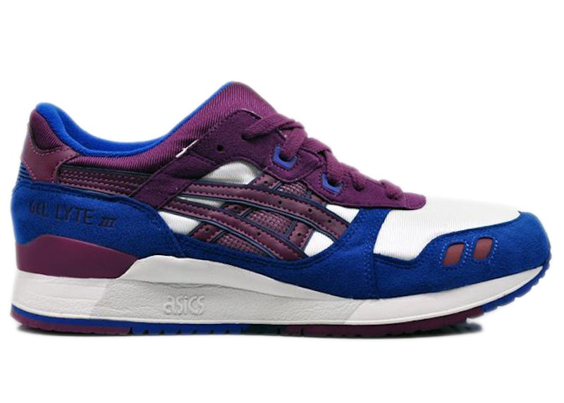 ASICS Gel-Lyte III White Royal Purple
