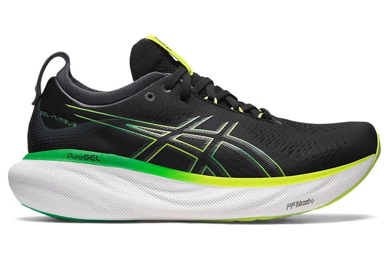 ASICS Gel-Nimbus 25 Black Lime Zest
