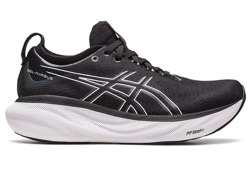 ASICS Gel-Nimbus 25 Black Pure Silver (Women's)