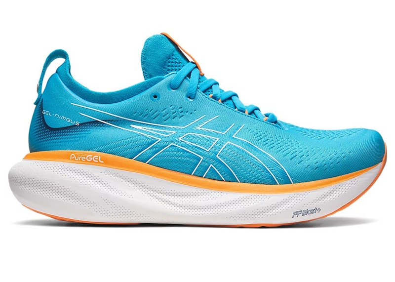 ASICS Gel-Nimbus 25 Island Blue Sun Peach