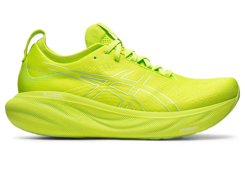 ASICS Gel-Nimbus 25 Lime Zest White