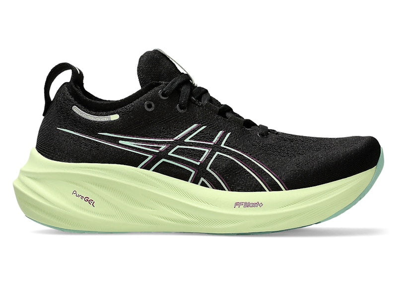 ASICS Gel-Nimbus 26 Black Cool Matcha (Women's)
