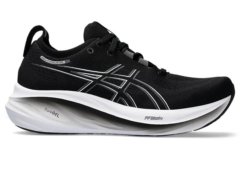 ASICS Gel-Nimbus 26 Black Graphite Grey (Women's)