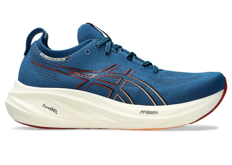 ASICS Gel-Nimbus 26 Rich Navy Faded Orange