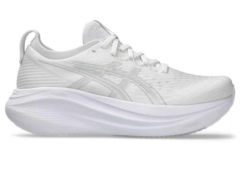 ASICS Gel-Nimbus 27 White Glacier Grey (Women's)