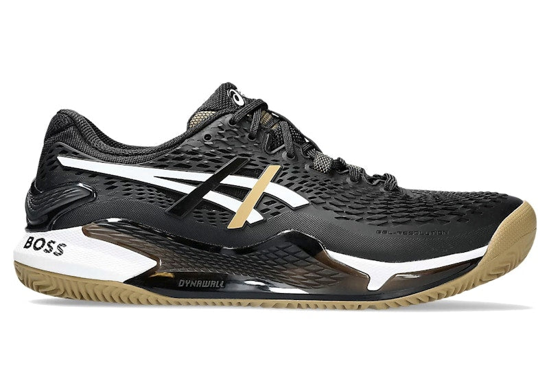 ASICS Gel-Resolution 9 Clay BOSS Matteo Berrettini Black Camel