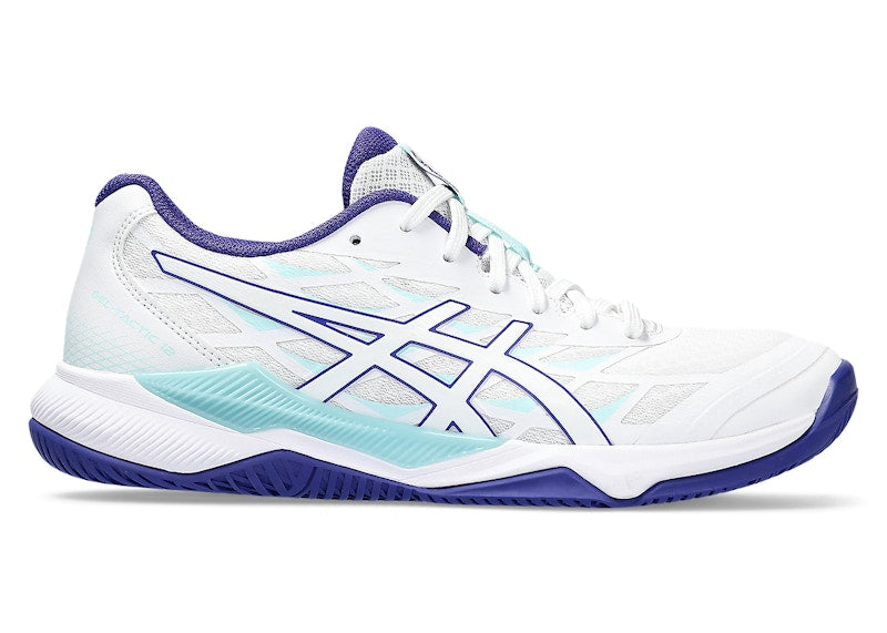 ASICS Gel-Tactic 12 White Eggplant (Women's)