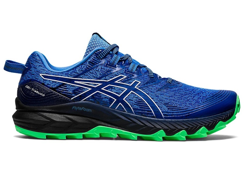 ASICS Gel-Trabuco 10 Black Blue Coast Green