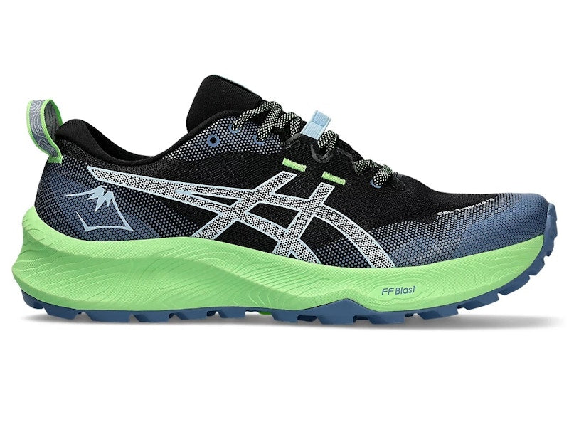 ASICS Gel-Trabuco 12 Black Light Blue Green