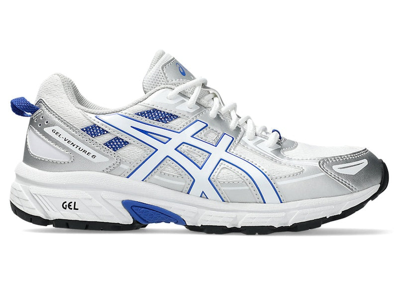 ASICS Gel-Venture 6 White Lapis Lazuli Blue (GS)
