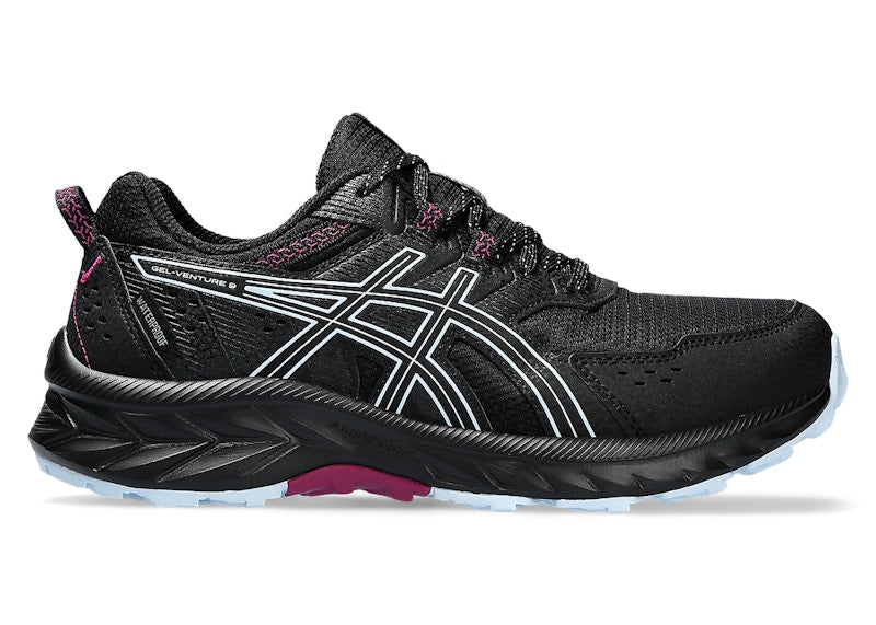 ASICS Gel-Venture 9 Waterproof Black Light Blue (Women's)