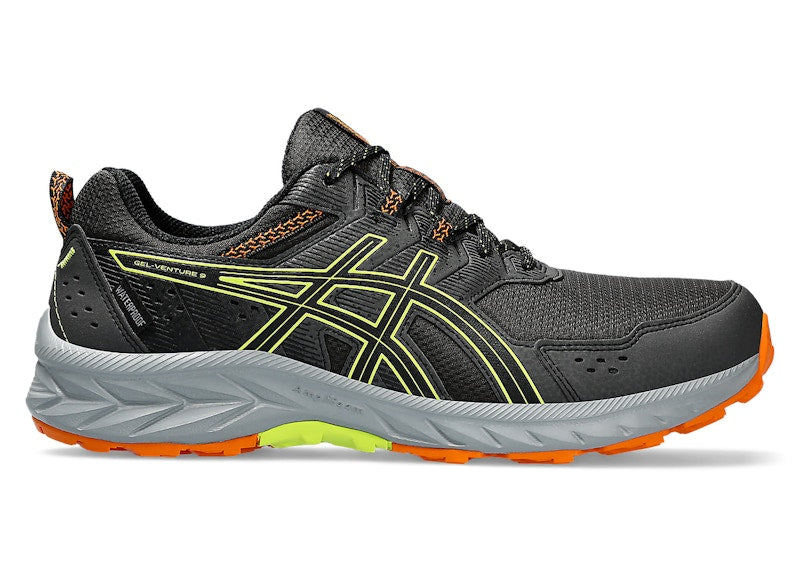 ASICS Gel-Venture 9 Waterproof Graphite Grey Neon Lime