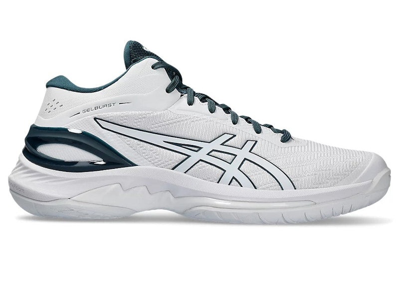 ASICS Gelburst 28 White Magnetic Blue