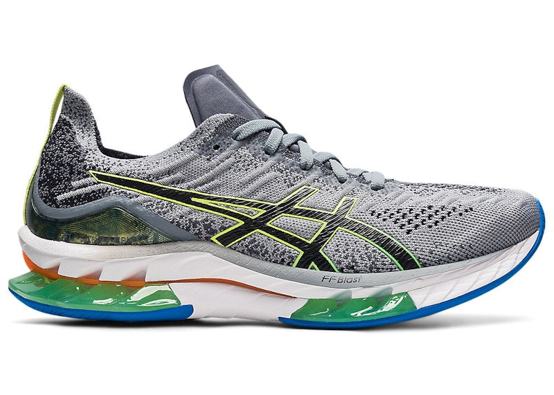 ASICS Kinsei Blast Sheet Rock Grey Glow Yellow