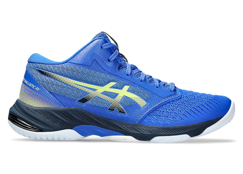 ASICS Netburner Ballistic FF 3 MT Illusion Blue Glow Yellow