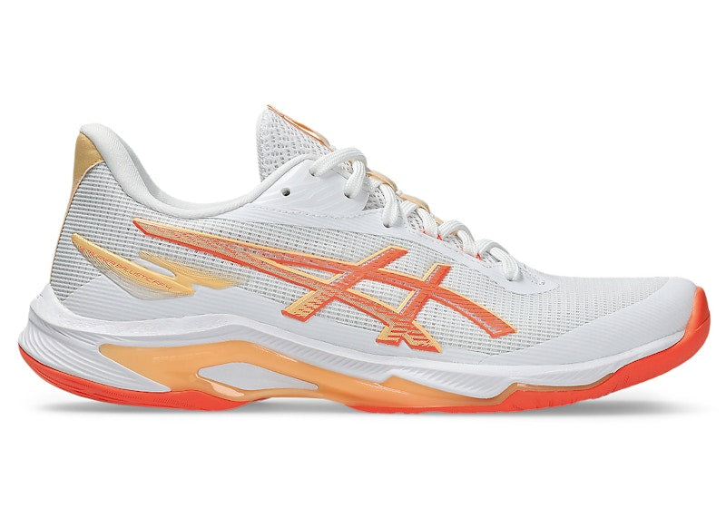 ASICS Netburner Ballistic FF 4 White Vivid Coral (Women's)