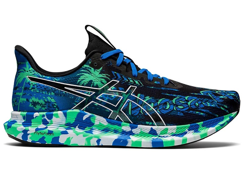 ASICS Noosa Tri 14 Black Green Blue