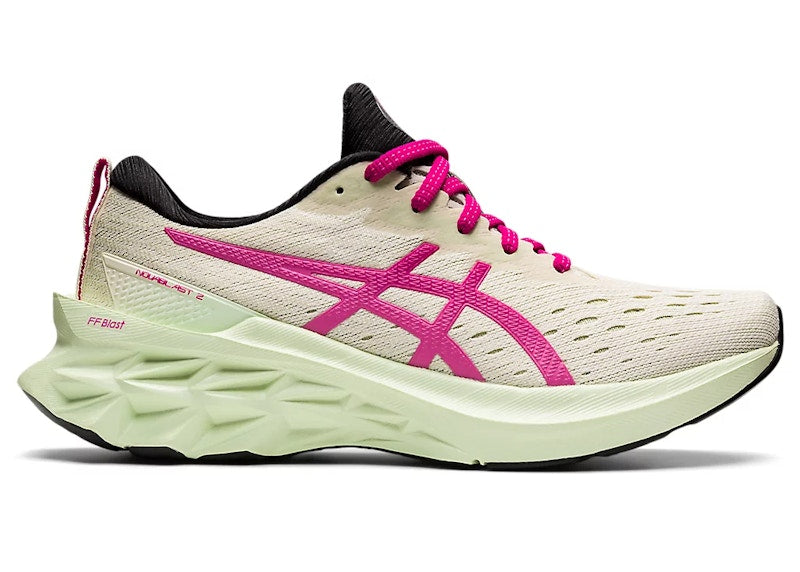 ASICS Novablast 2 Birch Pink Rave (Women's)