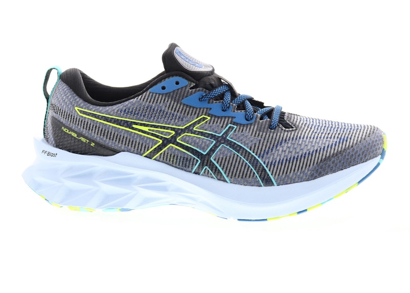 ASICS Novablast 2 LE Black Hazard Green