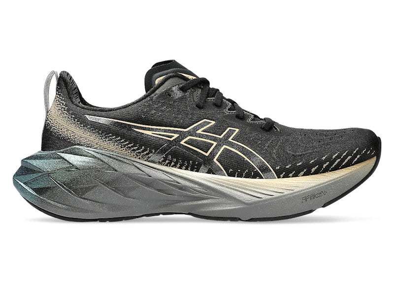 ASICS Novablast 4 Platinum Black Champagne