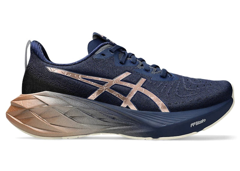 ASICS Novablast 4 Platinum Blue Expanse Rose Gold (Women's)