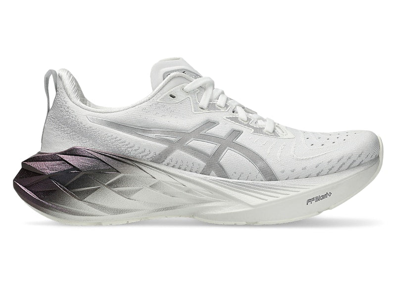 ASICS Novablast 4 Platinum Real White Pure Silver (Women's)