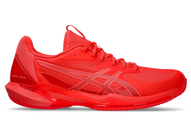 ASICS Solution Speed FF 3 Clay Flash Red Blazing Coral