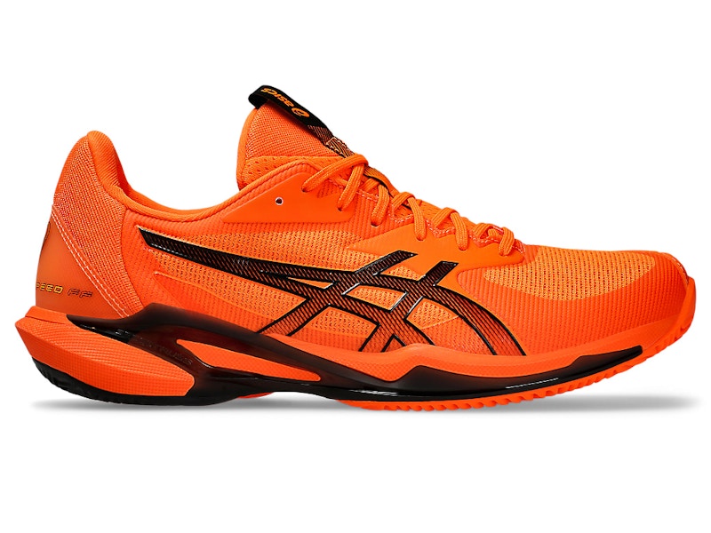 ASICS Solution Speed FF 3 Clay Shocking Orange Black