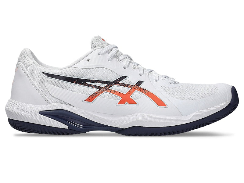 ASICS Solution Swift FF 2 Clay White Nova Orange