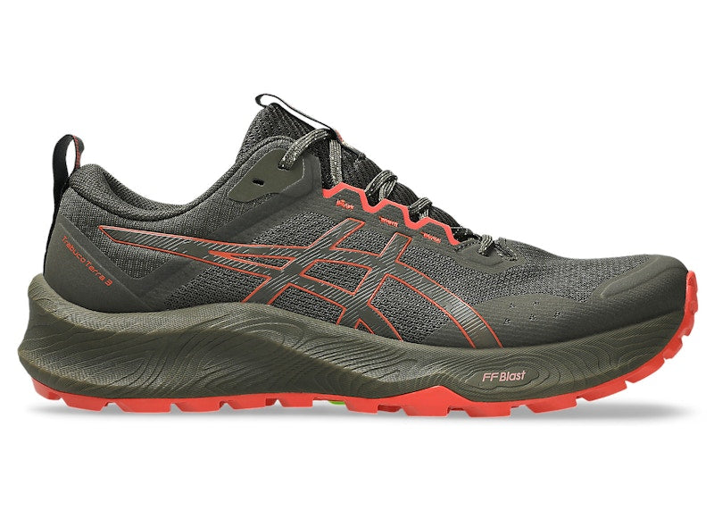 ASICS Trabuco Terra 3 Brown Stone Spicy Red