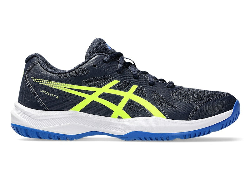ASICS Upcourt 6 Midnight Safety Yellow (GS)