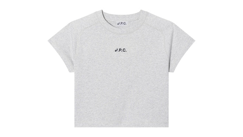 ASICS x APC Cloud T-Shirt Pale Heather Gray