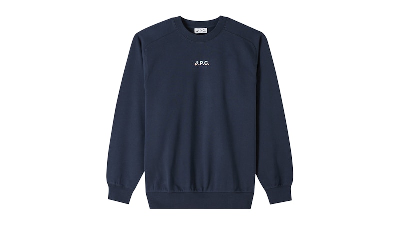 ASICS x APC Lake Sweatshirt Dark Navy Blue