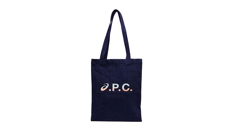 ASICS x APC Lou Tote Bag Indigo
