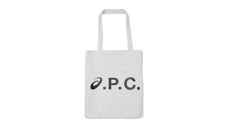 ASICS x APC Lou Tote Bag Pale Heather Gray