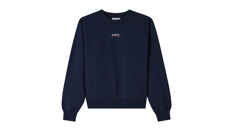 ASICS x APC Stone Sweatshirt Dark Navy Blue