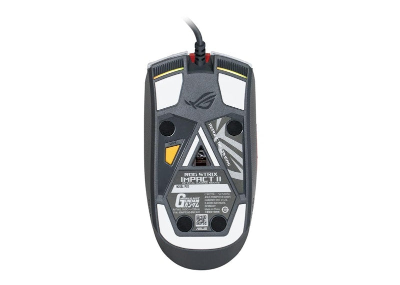 ASUS ROG Strix Impact II Gundam Edition Ergonomic Wired Gaming Mouse 90MP0260-BMUA00 Red/White/Blue