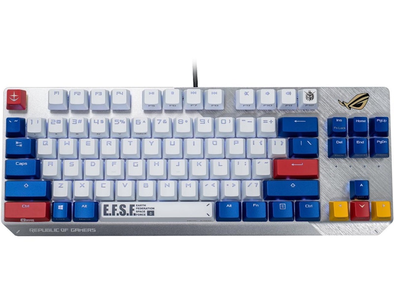 ASUS ROG Strix Scope TKL GUNDAM EDITION Gaming Keyboard (90MP0290-BKUA00)