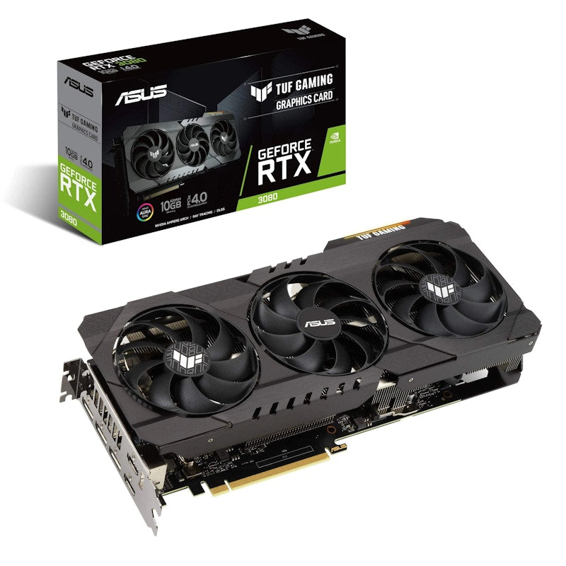 NVIDIA ASUS TUF GAMING GeForce RTX 3080 Graphics Card (TUF-RTX3080-O10G-GAMING)