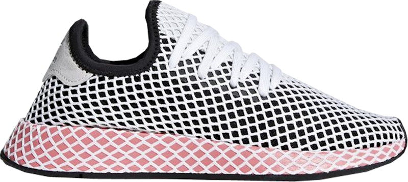 adidas Deerupt Core Black Chalk Pink (Women's)