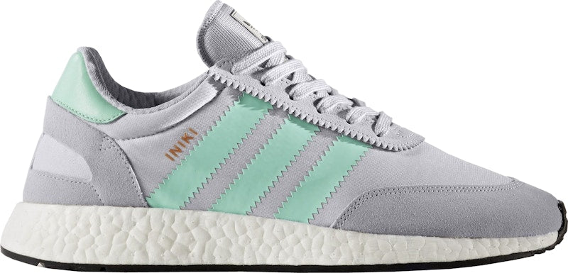 adidas Iniki Runner Grey Easy Green (Women's)