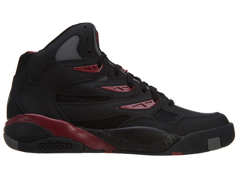 adidas Mutombo 2 Originals Basketball Shoe Cblack/Cblack/Cburgu