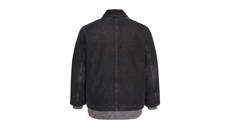 adidas New Year Pad Jacket (Asia Sizing) Medium Black Denim
