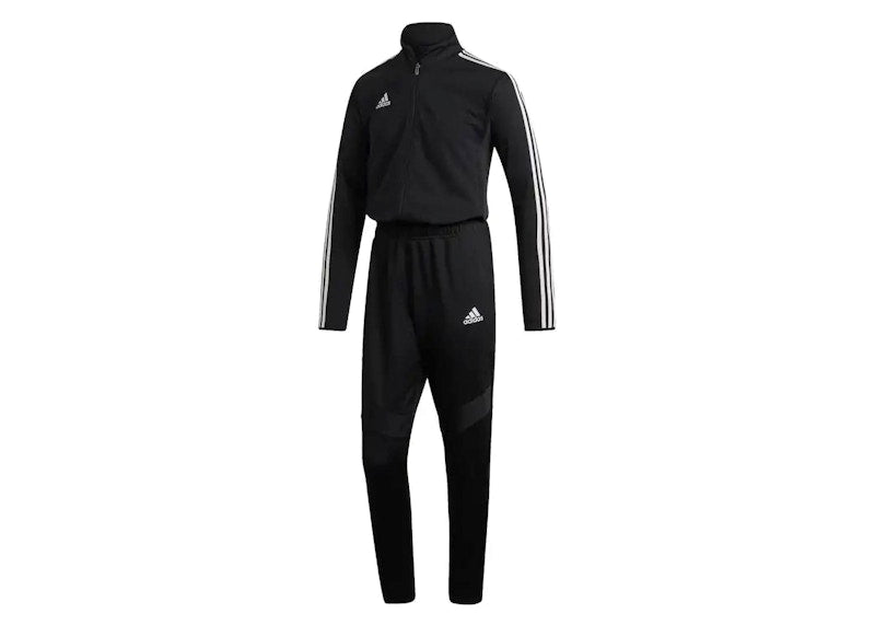 adidas Trio 19 Training Tracksuit Black