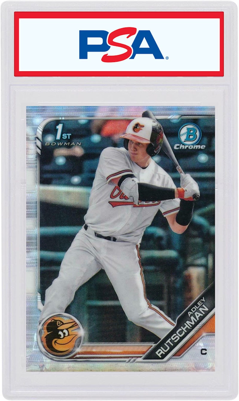 Adley Rutschman 2019 Bowman Draft Chrome Refractor #BDC1 (PSA or BGS Graded)