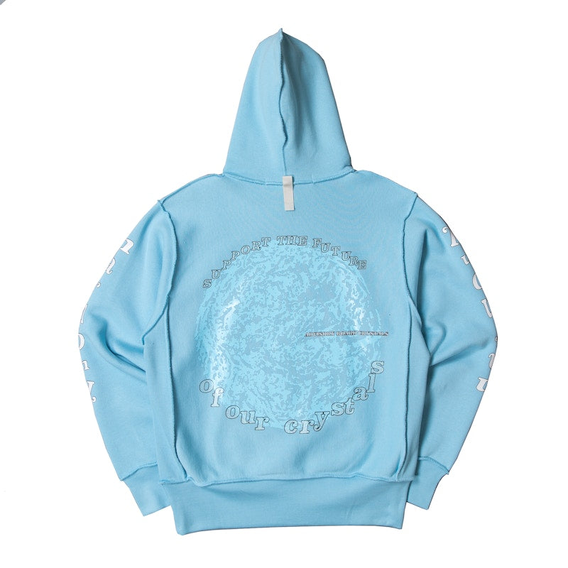 Advisory Board Crystals Planet Saving 2 (SlamJam Exclusive) Hoodie Light Blue