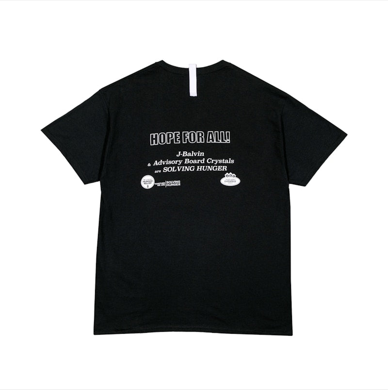 Advisory Board Crystals x J Balvin Feeding America COLORES T-shirt Black
