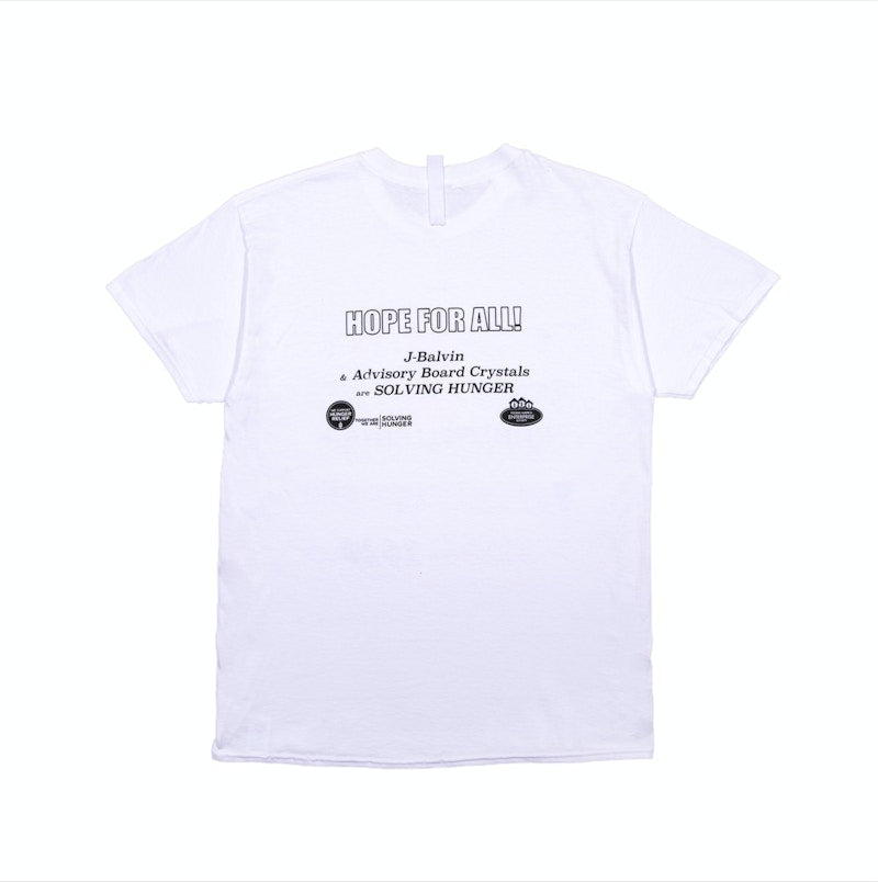 Advisory Board Crystals x J Balvin Feeding America COLORES T-shirt White