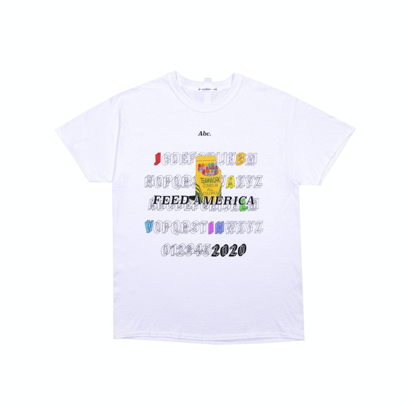 Advisory Board Crystals x J Balvin Feeding America COLORES T-shirt White