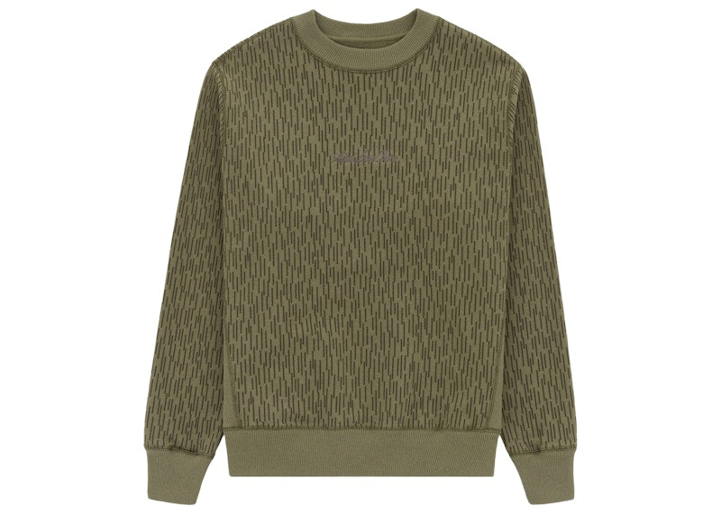 Aime Leon Dore ALD Uniform Crewneck Sweatshirt Rain Camo